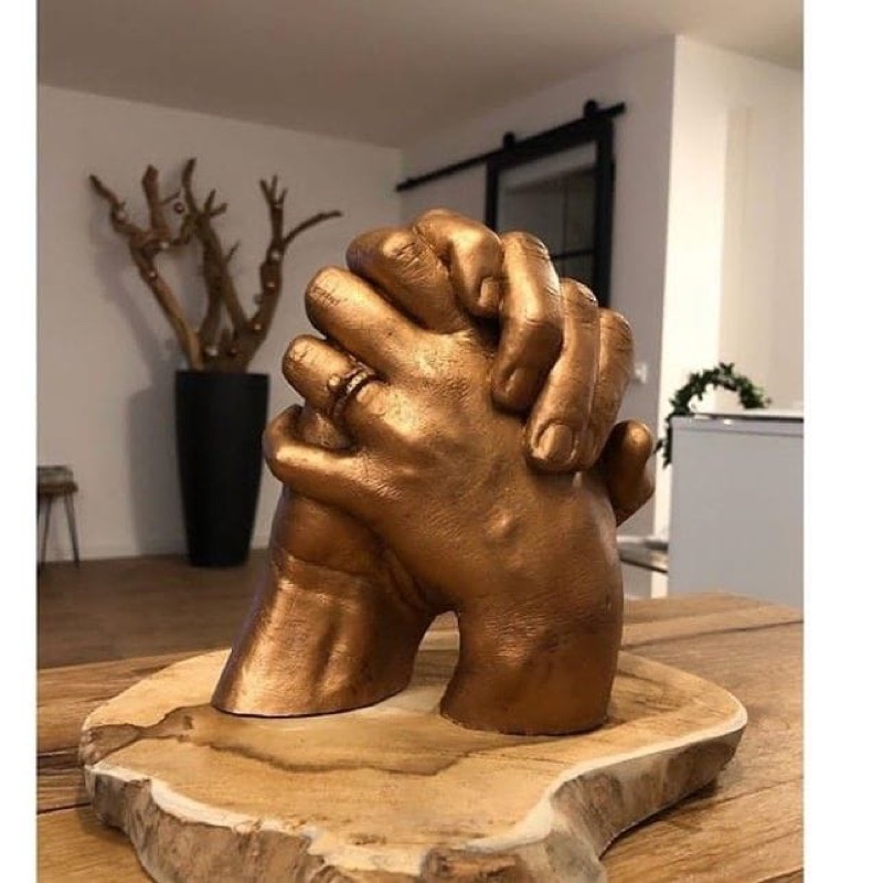 Couple Casting - With Base & Name 3D casting