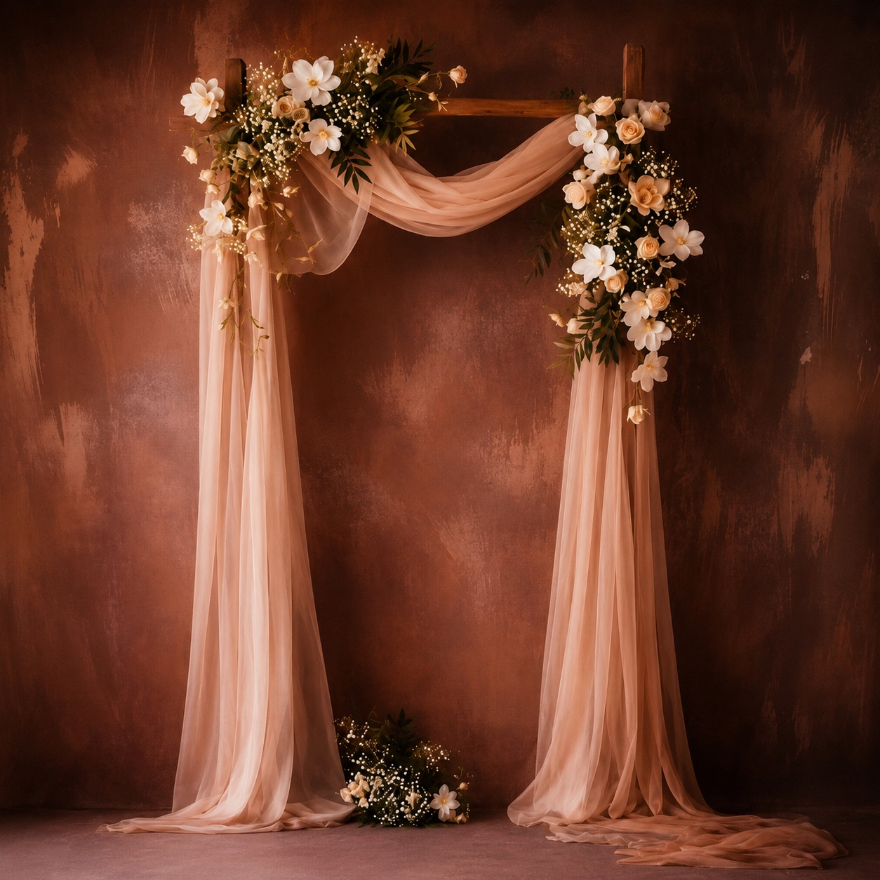 Floral Garden - Maternity photoshoot theme at Aadhan Creation