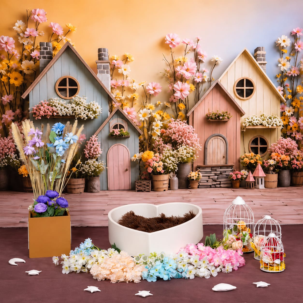 Floral Village - Toddler photoshoot theme